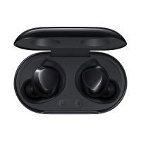 Samsung Galaxy Buds +, Kabellose Kopfhörer, 3 Mikrophone, Sound by AKG, ausdauernder Akku, 2-Wege-Lautsprecher Bluetooth, Schwarz (Deutsche Version)