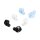 Samsung Galaxy Buds +, Kabellose Kopfhörer, 3 Mikrophone, Sound by AKG, ausdauernder Akku, 2-Wege-Lautsprecher Bluetooth, Schwarz (Deutsche Version)