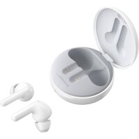 LG TONE Free FN6 Earbuds, Wireless Charging, Kabellose Bluetooth In-Ear Kopfhörer mit Uvnano, Weiß
