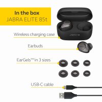 Jabra Elite 85t True Wireless In-Ear Bluetooth...