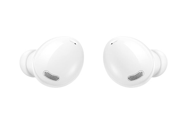 Samsung Galaxy Buds Pro, Kabellose Kopfhörer, Wireless Earbuds, ausdauernder Akku, 3 Mikrofone, Sound by AKG, 2-Wege-Lautsprecher, weiß