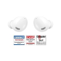 Samsung Galaxy Buds Pro, Kabellose Kopfhörer, Wireless Earbuds, ausdauernder Akku, 3 Mikrofone, Sound by AKG, 2-Wege-Lautsprecher, weiß
