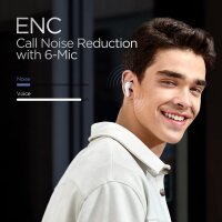 Amazfit Powerbuds Pro Sport Kopfhörer Bluetooth kabellose Earbuds mit aktiver Noise Cancelling, Herzfrequenzüberwachung, Fitnesstracking, 4 Modi, 6 Mikrofonen, 30H Spielzeit, Weiß, Normal