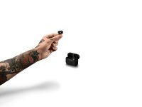 Marshall Motif ANC - True Wireless Active Noise Cancelling Geräuschunterdrückung In-ear Bluetooth Ohrhörer, Kabelloser Kopfhörer, 20 kabellose Stunden Akkukapazität - Schwarz