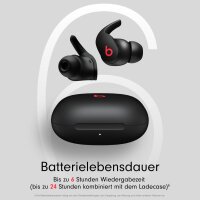 Beats Fit Pro – Komplett kabellose In-Ear Kopfhörer – Aktives Noise-Cancelling, Kompatibel mit Apple & Android, erstklassige Bluetooth®-Technologie, integriertes Mikrofon – Schwarz
