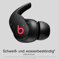 Beats Fit Pro – Komplett kabellose In-Ear Kopfhörer – Aktives Noise-Cancelling, Kompatibel mit Apple & Android, erstklassige Bluetooth®-Technologie, integriertes Mikrofon – Schwarz
