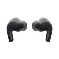 LG TONE Free DT90Q In-Ear Bluetooth Kopfhörer mit Dolby Atmos-Sound, MERIDIAN-Technologie, ANC (Active Noise Cancellation), Uvnano & IPX4-Spritzwasserschutz - Schwarz