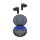 LG TONE Free DT90Q In-Ear Bluetooth Kopfhörer mit Dolby Atmos-Sound, MERIDIAN-Technologie, ANC (Active Noise Cancellation), Uvnano & IPX4-Spritzwasserschutz - Schwarz