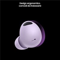 Samsung Galaxy Buds2 Pro True Wireless Bluetooth-Kopfhörer, aktive Geräuschunterdrückung, kabelloses Aufladen, Qualitätssound, Widerstand IPX7, [Italienische Version], Graphite