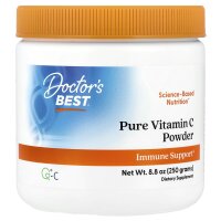 Doctors Best Reines Vitamin-C-Pulver mit QC 250 g