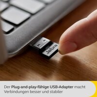 Jabra Evolve2 Buds True Wireless In-Ear-Bluetooth mit aktiver Geräuschunterdrückung (ANC), 4 Mic MultiSensor Voice-Technologie - für MS Teams und alle gängigen Meeting-Apps zertifiziert - Schwarz