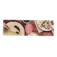 Russell Hobbs Crêpes Maker [Ø30cm, antihaftbeschichtete Platte, inkl. Teigverteiler & Wender] Fiesta Elektrogrill (für Crepes, Pancakes, Galettes & Burritos, Taccos, 1000W) Tischgrill 20920-56