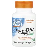 Doctors Best, Veganes DHA von Life, 200 mg, 60...