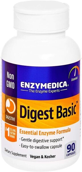 Enzymedica, Digest Basic, Formel mit essenziellen Enzymen, 90 Kapseln