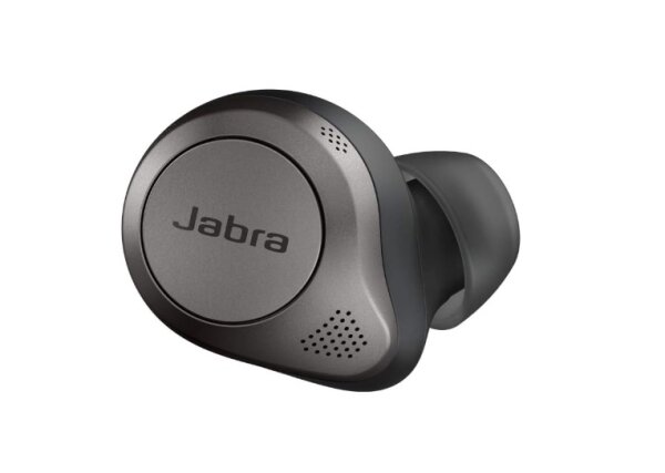 Jabra Elite 85t, RECHTE KOPFHÖRER, True Wireless In-Ear Bluetooth Kopfhörer - Earbuds mit Advanced Active Noise Cancellation und kraftvollen Lautsprechern - Kabelloses Ladegehäuse - titanschwarz, Einheitsgröße #1 #1