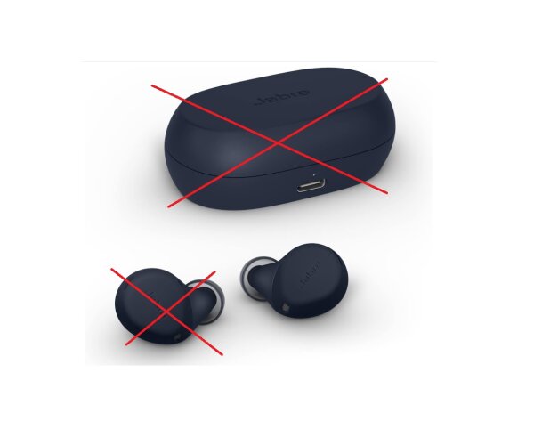 Jabra Elite 7 Active NUR DER RECHTE  In Ear Bluetooth Earbuds - True Wireless Sport Kopfhörer ShakeGrip für sicheren Halt und anpassbarer, aktiver Geräuscheunterdrückung - Dunkelblau #1 #1 #1