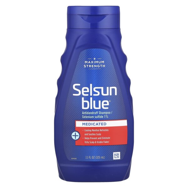 Selsun Blue Medicated Maximum Strength Schuppen-Shampoo, 325 ml
