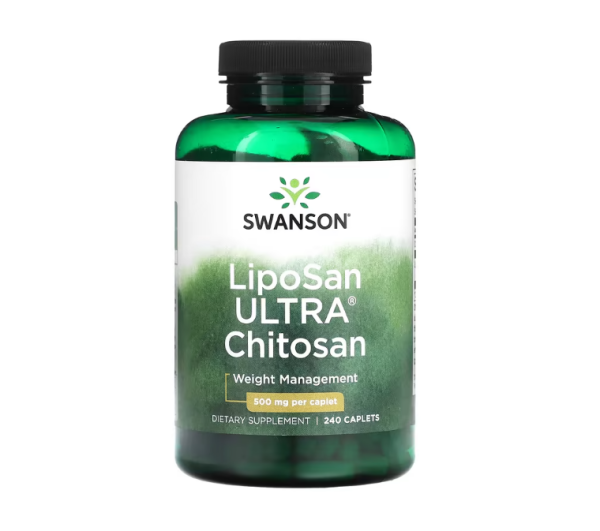 Swanson, LipoSan Ultra Chitosan, 500 mg, 240 Tabletten