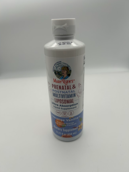 MaryRuths, Prenatal & Postnatal Multivitamin Liposomal, liposomale Pränatal- und Postnatal-Multivitamine, Orange-Vanille, 450 ml