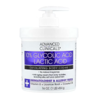 Advanced Clinicals, 10% Glycolic Acid, Lactic Acid,...