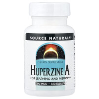 Source Naturals, Huperzin A, 200 mcg, 120 Tabletten