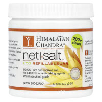 Himalayan Chandra, Neti Salt, Eco Nachfüllbares Glas, 340,2 g
