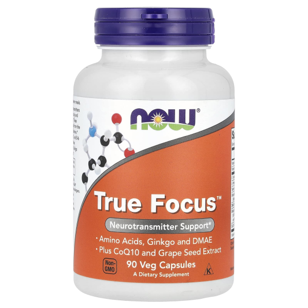 NOW Foods, True Focus, 90 Veggie-Kapseln