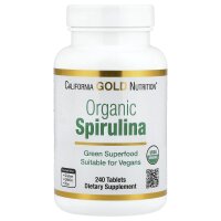 California Gold Nutrition, Organic Spirulina, USDA...