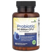 Futurebiotics, Probiotic Plus Prebiotic, Probiotikum plus Präbiotikum, 50 Milliarden KBE, 60 pflanzliche Kapseln