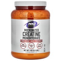 NOW Foods, Sports, Micronized Creatine Monohydrate, mikronisiertes Kreatinmonohydrat, 1 kg