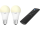 WiZ Smart Starter-Set Warmweiß 2 LED-Leuchtmittel & Fernbedienung A60 E27