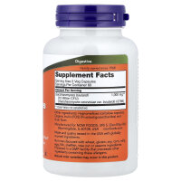 NOW Foods, Saccharomyces boulardii, 5 Milliarden KBE, 120 vegetarische Kapseln
