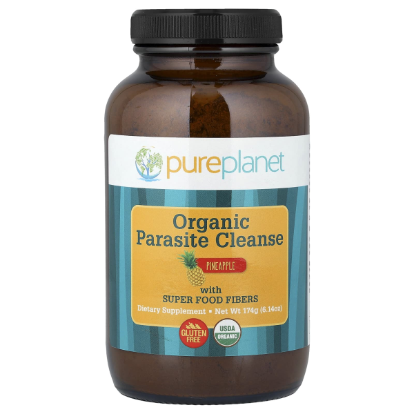 Pure Planet, Organic Parasite Cleanse, Bio-Parasitenreinigung, Ananas, 174 g