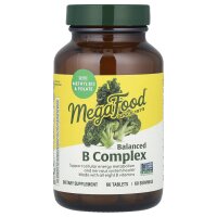 MegaFood, Balanced B Complex, 60 Tabletten