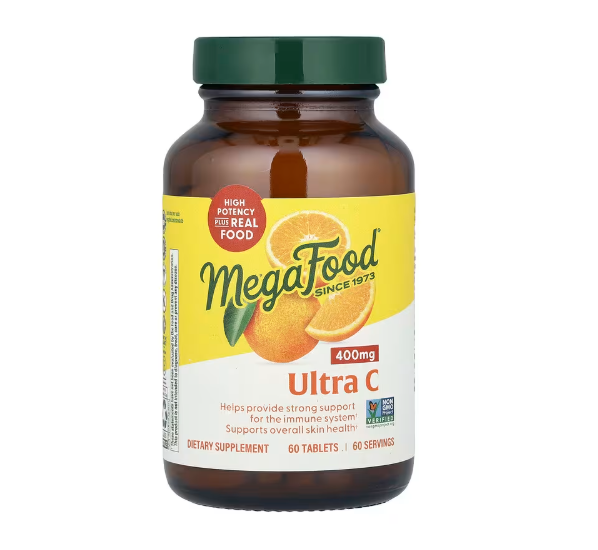 MegaFood, Ultra C-400, 60 Tabletten, DE Versand