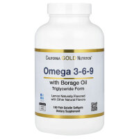 California Gold Nutrition, Omega-3-6-9-Fischöl mit...
