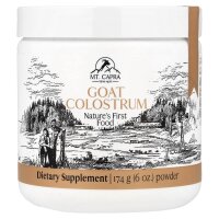 Mt. Capra, Goat Milk Colostrum Powder, Ziegenmilch-Kolostrum-Pulver, 174 g