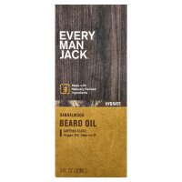 Every Man Jack, Feuchtigkeitsspendendes Bartöl mit Sheabutter, Sandelholz, 30 ml