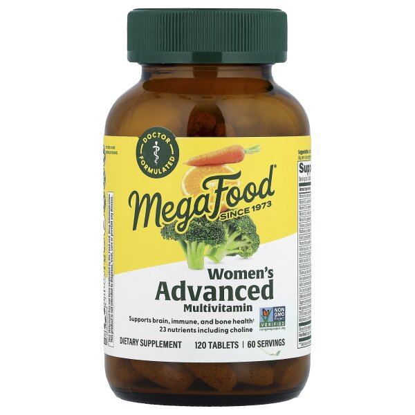 MegaFood, Multi for Women, Multivitamine für Frauen, 120 Tabletten