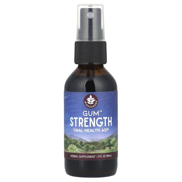 WishGarden Herbs, Gum Strength, Oral Health Aid, Zahnfleischstärke, 59 ml