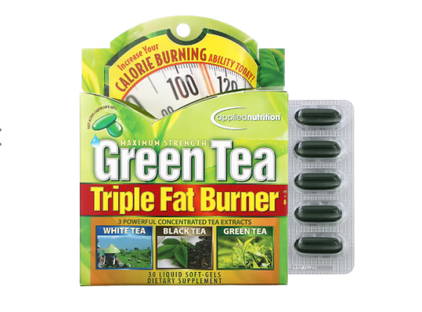 Applied Nutrition, Grüner Tee Triple Fat Burner, 30 flüssige Softgels