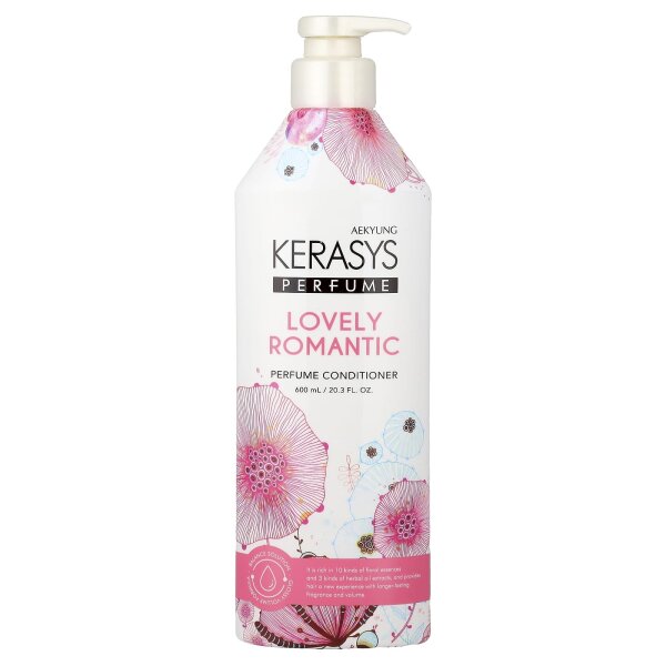 Kerasys, Lovely And Romantic Perfume Conditioner, 600 ml