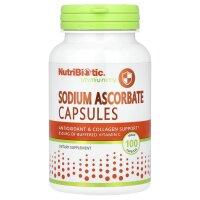 NutriBiotic, Immunity, Sodium Ascorbate, Immunität, Natriumascorbat, 10 vegane Kapseln