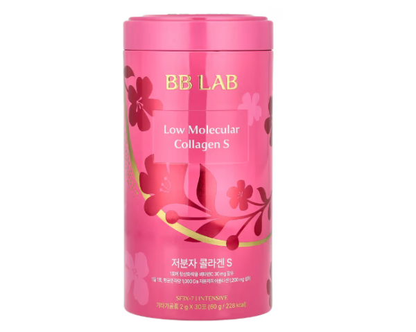 BB Lab, Low Molecular Collagen S, niedermolekulares Kollagen S, 30 Päckchen, je 2 g