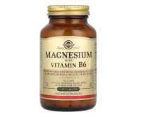 Solgar, Magnesium mit Vitamin B6, 250 Tabletten