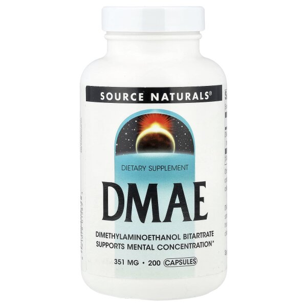 Source Naturals, DMAE, 351 mg, 200 Kapseln