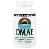 Source Naturals, DMAE, 351 mg, 200 Kapseln