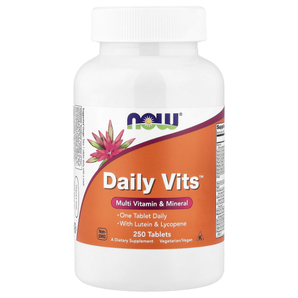 NOW Foods, Daily Vits, 250 Tabletten