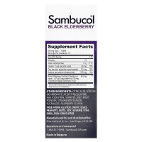 Sambucol, Black Elderberry, Effervescent Tablets + Vitamin C & Zinc, Schwarzer Holunder, Brausetabletten + Vitamin C und Zink, ab 4 Jahren, 15 Brausetabletten
