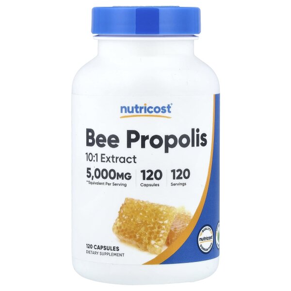 Nutricost, Bienenpropolis, 5.000 mg, 120 Kapseln